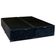 Cama Box Baú Casal Bipartido Suede Mega Cama Preto 138x188x45cm