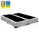 Cama Box Casal Bipartido Sintético Mega Cama Branco 138x188x42cm