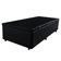 Cama Box Baú Solteiro Sintético Mega Cama Preto 88x188x45cm
