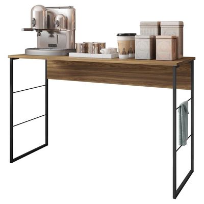 Mesa Para Café Aparador Buffet 120cm Fabrick Marrom Caemmun