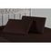 Kit Fronhas Nobre 2 Peças 50cm X 70cm Malha 100% Algodão - Marrom