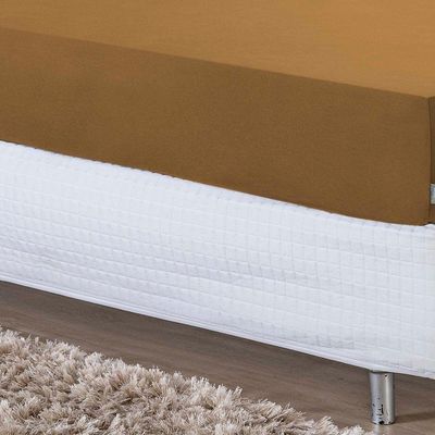 Lençol Com Elástico Solteirão Nobre 1 Peça 30cm De Altura Malha 100% Algodão - Cobre