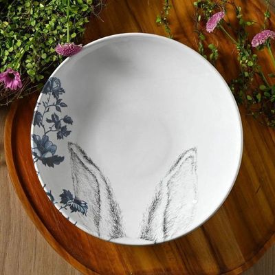 Conjunto De Pratos Fundos 06 Peças Páscoa Coup Toile Porto Brasil