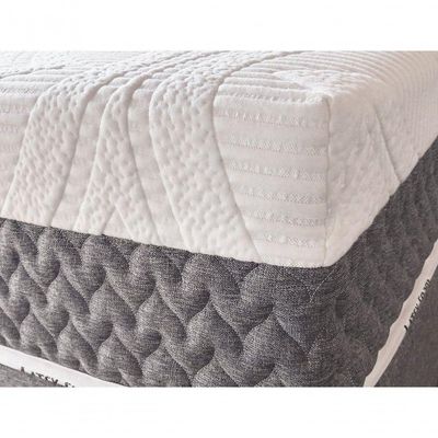 Colchão Natural Gel Articulado Cinza 20cm Opcionais Sem Opcionais Medida Queen 160x200cm