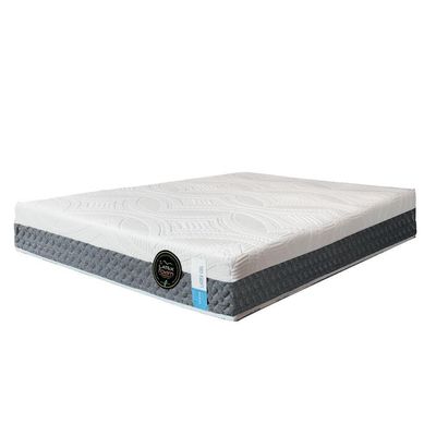 Colchão Natural Gel Articulado Cinza 20cm Opcionais Sem Opcionais Medida Queen 160x200cm