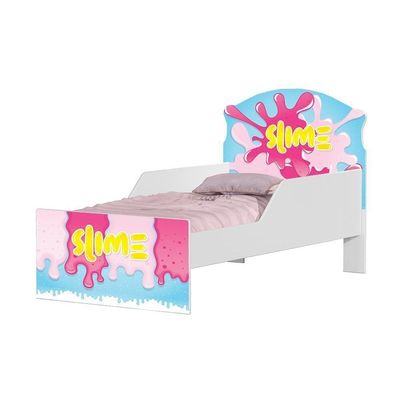 Mini Cama Slime Menina Com Colchão