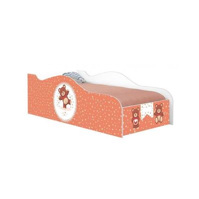 Mini Cama Fun Ursinho De Pelúcia Infantil Com Colchão