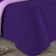Edredom King Nobre 1 Peça Dupla Face 2,50m X 2,90m Malha 100% Algodão - Roxo / Lilás