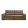 Sofa Retratil Reclinavel 2 Lugares 2,00 Vitória Veludo Capuccino Lansofbr