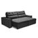 Sofa Retratil Reclinavel 2 Lugares 2,20 Vitória Veludo Grafite Lansofbr