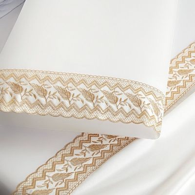 Jogo De Cama Supreme Casal Padrão 04 Peças - Off White