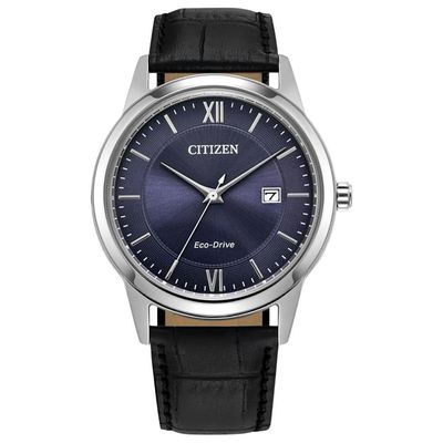 Relógio Citizen Masculino Ref: Aw1780-09l Solar Prateado Eco-Drive