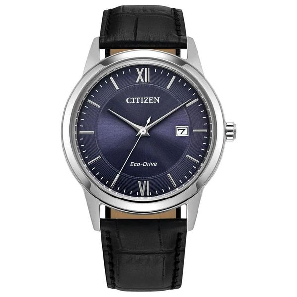 Relógio Citizen Masculino Ref: Aw1780-09l Solar Prateado Eco-Drive