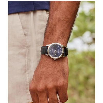 Relógio Citizen Masculino Ref: Aw1780-09l Solar Prateado Eco-Drive
