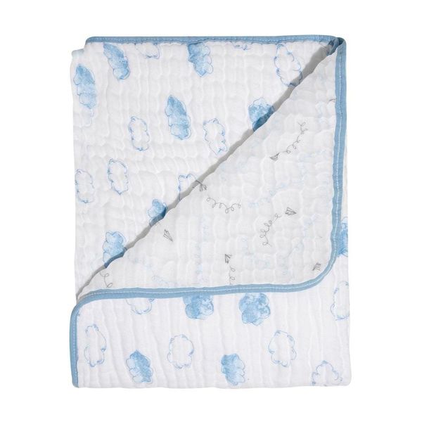 Cobertor Bebê Soft Avião de Papel 1,10mX90cm Papi