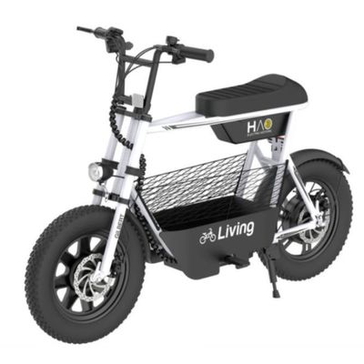 BICICLETA ELETRICA GILBERT BRANCA - MONTADA