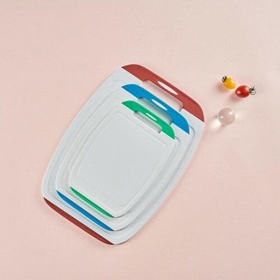 Conjunto De Tábuas De Corte - Antibacteriana - Biju - Neoflam - 4 Peças Branco
