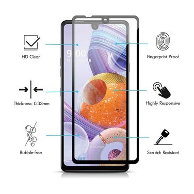 Película De Vidro 3d De Cobertura Completa Para Lg K71