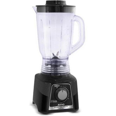 Liquidificador Arno Power Mix Lq33 700w Limpa Fácil Preto 110V