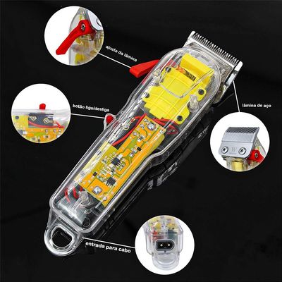 Maquina De Cortar Cabelo Sem Fio Recarregável Bivolt NG-108A