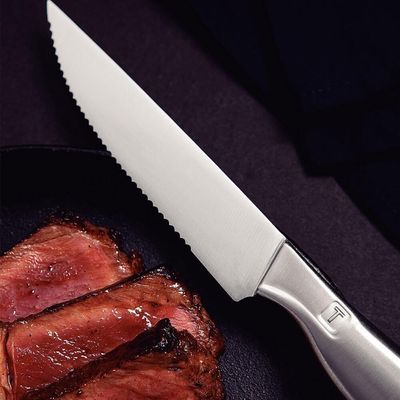 Faca Para Churrasco E Frutas Tramontina Sublime Lamina E Cabo M Aço Inox 5 Polegadas 24064105