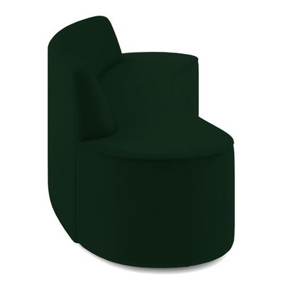 Sofá 4 Lugares Para Sala De Estar Living 260cm Koane D06 Veludo Esmeralda - Mpozenato