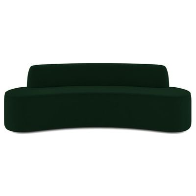 Sofá 4 Lugares Para Sala De Estar Living 260cm Koane D06 Veludo Esmeralda - Mpozenato