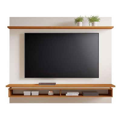 Painel Para Tv Nt 1310 Off White Com Freijó - Notável