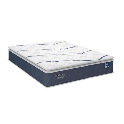 Colchão Casal Molas Ensacadas Masterpocket Magnum Pillow Top (138x188x28) - Plumatex
