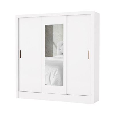 Guarda Roupa 3 Portas 3 Gav E Espelho Sapphire -grand Line