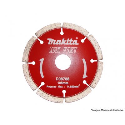 Disco Diamantado Makita Makfast 8785 Concreto