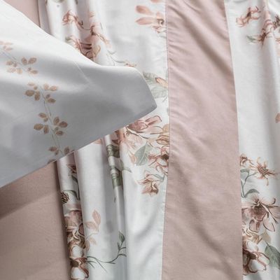 Jogo De Cama Solteiro King 4 Peças Altenburg Algodão Lux 200 Fios Liliflora
