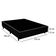 Cama Box Casal Sintético Mega Cama Preto 138x188x42cm