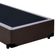 Cama Box Solteiro Sintético Mega Cama Marrom 88x188x42cm