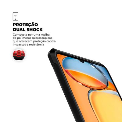 Capa para Xiaomi Redmi 13C - Dual Shock X - Gshield