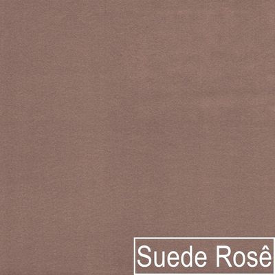Sofá 2 Lugares Dubai Suede Rosê