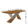 Mesa De Jantar Yasmin 180 Mdf Laminado E 6 Cadeiras Melissa Turim 07/naturale /off White