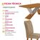 Mesa De Jantar Yasmin 180 Mdf Laminado E 6 Cadeiras Melissa Turim 07/naturale /off White