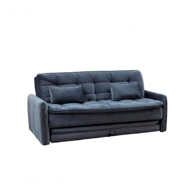 Sofá Cama Reclinável Com Cama Auxiliar - Veludo