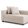 Recamier Divã Aspen 1,60m Linho Bege - Inova Decorações