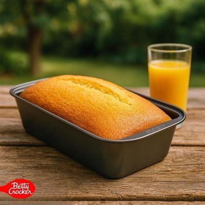 Forma Para Pão Antiaderente Retangular Forno Betty Crocker