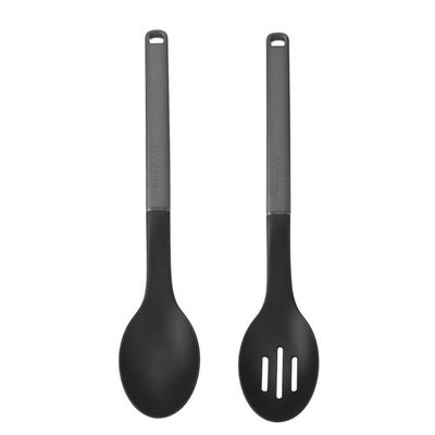 Jogo Colher Perfurada E Sólida Multiuso Cinza Kitchenaid