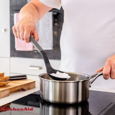 Jogo Colher Perfurada E Sólida Multiuso Cinza Kitchenaid