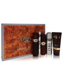 Caixa Presente Ml Eau Toil.100 Ml Pósbarba Ml Desodorante Corp.198 Ml Gel De Banho+ 37 Ml Edt Masculino Fragluxe Cuba G