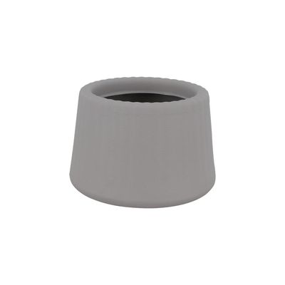 Vaso Tramontina Lótus em Polietileno Concreto 8,5 cm
