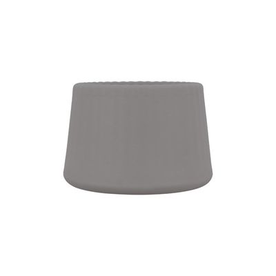 Vaso Tramontina Lótus em Polietileno Concreto 8,5 cm