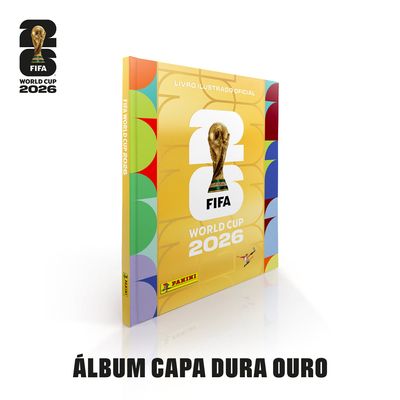 Álbum Copa Do Mundo 2026 Capa Dura Ouro - PANINI