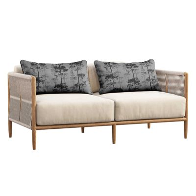 Capa Retangular Impermeável para Almofada Lombar em Poliéster, Uso Interno/Externo para Móveis de Pátio - Vargottam 30,48 Cm × 45,72 Cm / Cinza