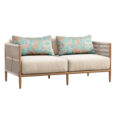 Capa Retangular para Almofada Lombar em Poliéster, Impermeável e Resistente a Intempéries, Interno/Externo para Móveis de Pátio - Vargottam 30,48 Cm × 60,96 Cm / Verde