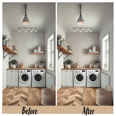 Papel de Parede Folha Moderna Marrom Autoadesivo em Vinil, Revestimento Decorativo Fácil DIY para Quarto, Armários e Sala - S4Sassy 63,5 cm (L) × 152,4 cm (C) / Marrom - Vinil Texturizado